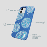 Electric Blue Blue Groove iPhone 12/ iPhone 12 Pro Case