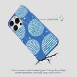 Electric Blue Blue Groove iPhone 13 Pro Max Case