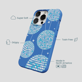 Electric Blue Blue Groove iPhone 13 Pro Max Case