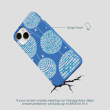Electric Blue Blue Groove iPhone 13 Case