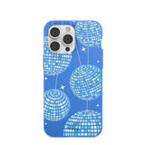 Electric Blue Blue Groove iPhone 14 Pro Max Case