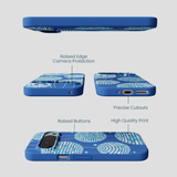 Electric Blue Blue Groove Google Pixel 9/9 Pro Case