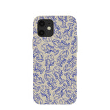 London Fog Blue Lobster iPhone 12/ iPhone 12 Pro Case