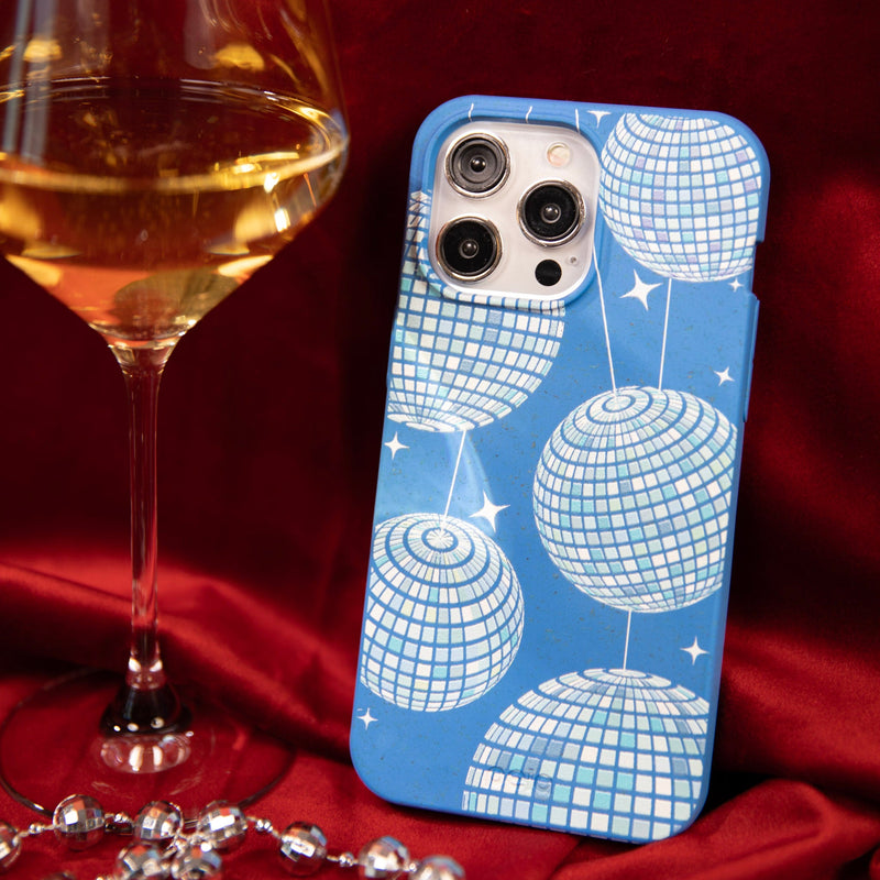 Electric Blue Blue Groove Samsung Galaxy S25 Case