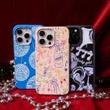 Electric Blue Blue Groove iPhone 11 Case