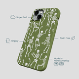 Forest Floor Boogie Bones iPhone 14 Plus Case