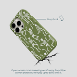 Forest Floor Boogie Bones iPhone 15 Pro Case