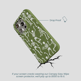 Forest Floor Boogie Bones iPhone 16 Pro Case