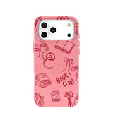 Bubblegum Pink Book Club iPhone 17 Pro Max Case