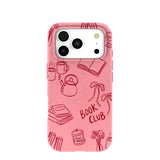Bubblegum Pink Book Club iPhone 17 Pro Case
