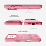 Bubblegum Pink Book Club iPhone 17 Pro Case