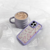 Clear Butterfly Effect iPhone 12 Pro Max Case With Lavender Ridge