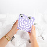 Lavender Flutter Right Samsung Galaxy S22 Case