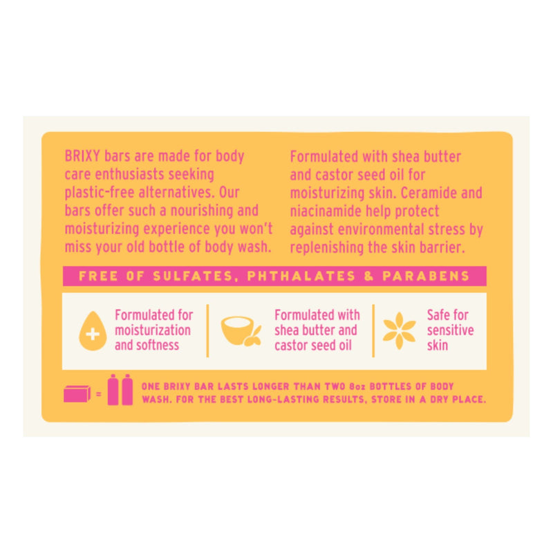 Moisturizing Body Wash Bar - Citrus