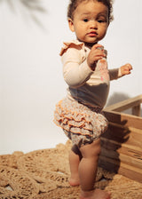 Bloomers with Ruffle - Floral Print