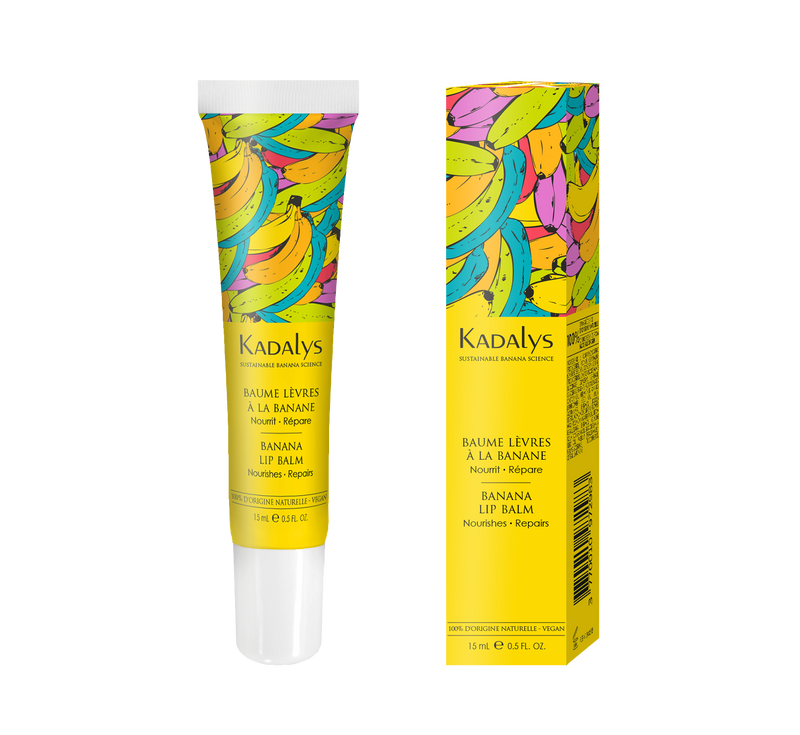 Banana Lip Balm, clinically shown to soften and soothe