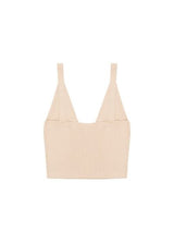 Women crop top - Beige