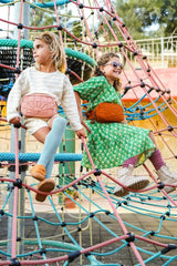 Eco-Friendly Crossbody Waist Bag - Sunset Pink