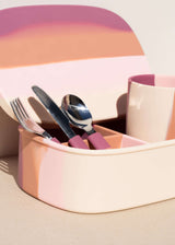 3 piece cutlery set for kids and toddlers - Pink
