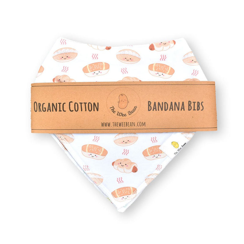 the wee bean eco-friendly plastic free sustainble packaging for organic cotton bibs