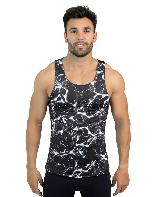 Black Thunder Tank Top