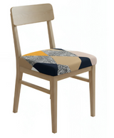 Anyseat Multi Color Diagonal Print Chair Cover – Stretch Washable Removable Seat Cover for Dining & Kitchen