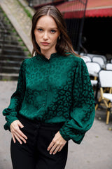 Blouse Hortensia noire