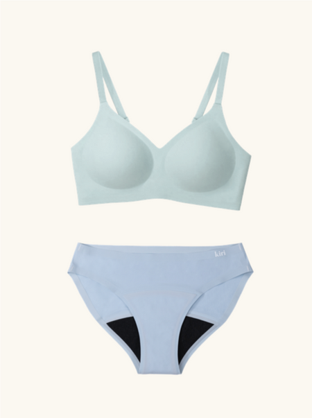 Brielle Blue Bra & Panty Bundle Set
