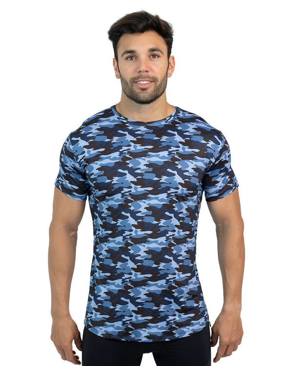 Blue Camo T-shirt