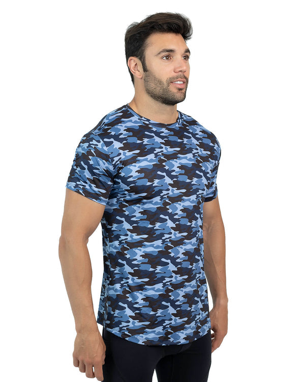 Blue Camo T-shirt