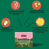 Breathe Bath Bomb - Eucalyptus with Chrysanthemum Petals