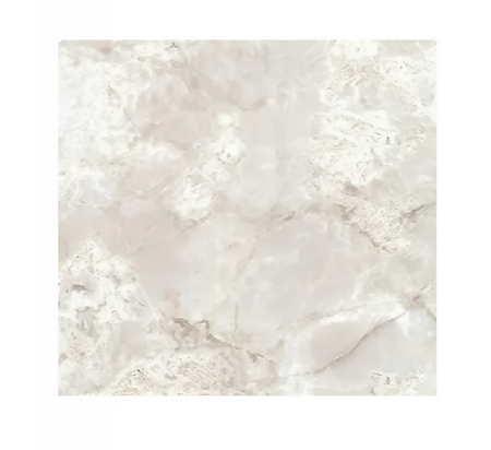 Anyhouz 10pcs Off White Vinyl Wall Tiles – Smudge Pattern Design, Waterproof