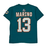 Miami Dolphins Nfl T-Shirt - Medium Green Cotton