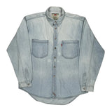 Levis Denim Shirt - XL Light Wash Cotton