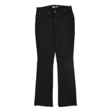 Lee Boot Cut Jeans - 32W US 8 Black Cotton