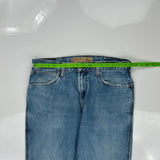 505 Levis Jeans - 34W 30L Blue Cotton