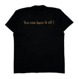 Motivational Fruit Of The Loom Single Stitch T-Shirt - Large Black Cotton Blend