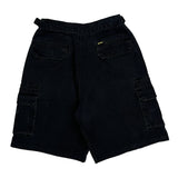 Bisley Cargo Shorts - 26W 9L Black Cotton