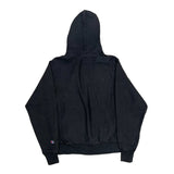 Reverse Weave Champion Hoodie - Small Black Cotton