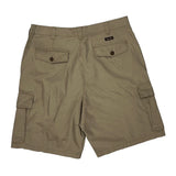 Wrangler Cargo Shorts - 36W 9L Khaki Cotton