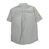 Tommy Hilfiger Short Sleeve Shirt - Medium White Cotton