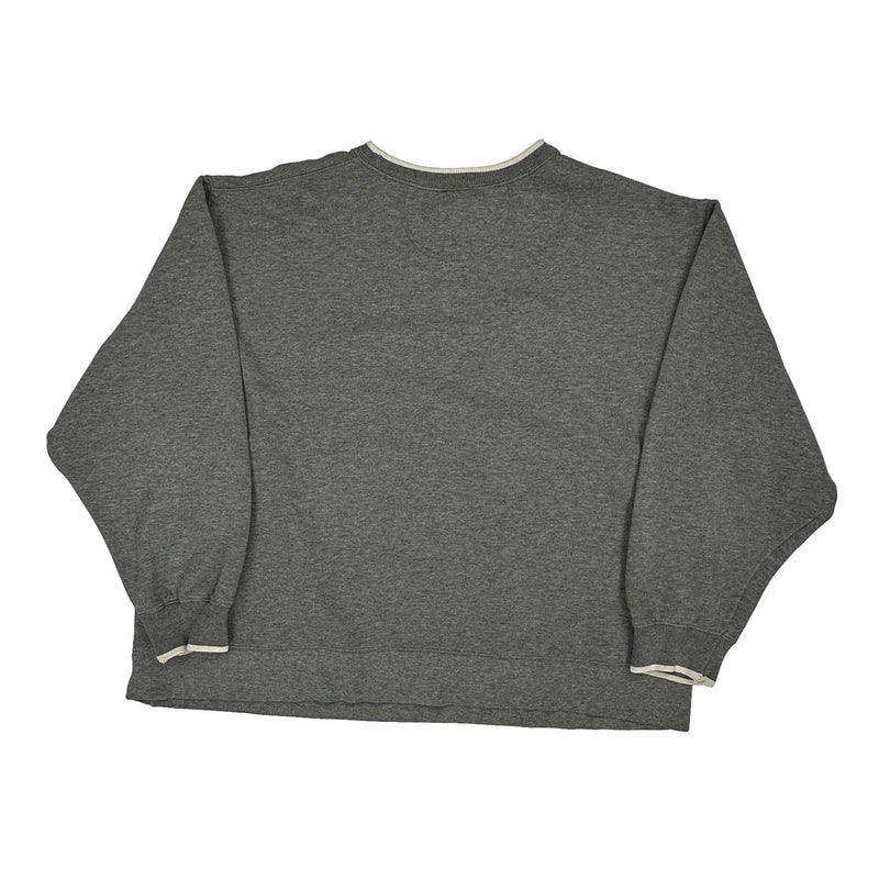 Goofy Character Disney Cartoon Sweatshirt - Large Grey Cotton