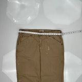 Schmidt Carpenter Pants - 38W 30L Brown Cotton