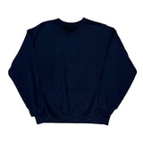 Unbranded Sweatshirt - XL Navy Cotton