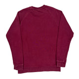 Adidas Sweatshirt - Medium Burgundy Cotton