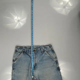 Carhartt Carpenter Jeans - 33W 30L Light Wash Cotton