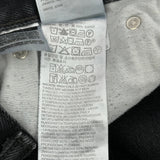 Levis 505 Jeans - 32W 30L Black Cotton