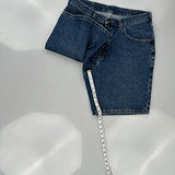Lee Denim Shorts - 34W UK 14 Blue Denim