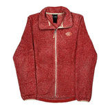 The North Face Fleece Jacket - Large Red Polyester