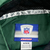Green Bay Packers Reebok Football Windbreaker - Medium Green Polyester
